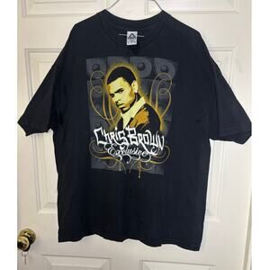 Chris Brown Exclusive Tee Shirt Sz XL